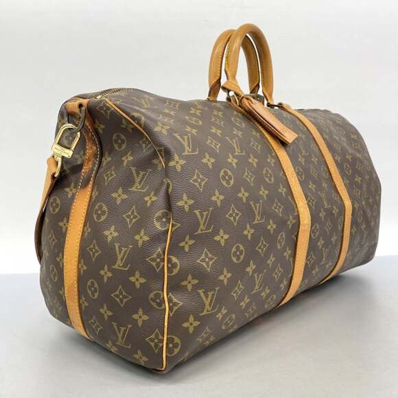 LOUIS VUITTON Brown Monogram Boston Bag - Picture 2 of 16